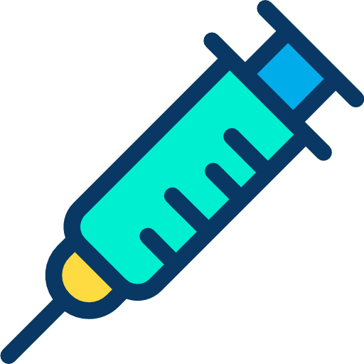 Syringe Kiranshastry Lineal Color icon