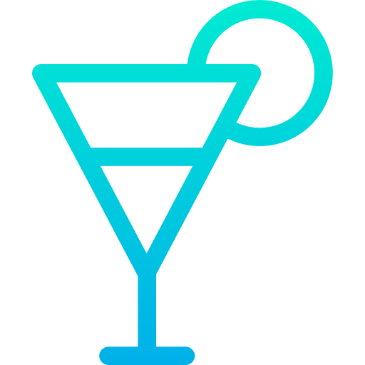Cocktail Kiranshastry Gradient icon
