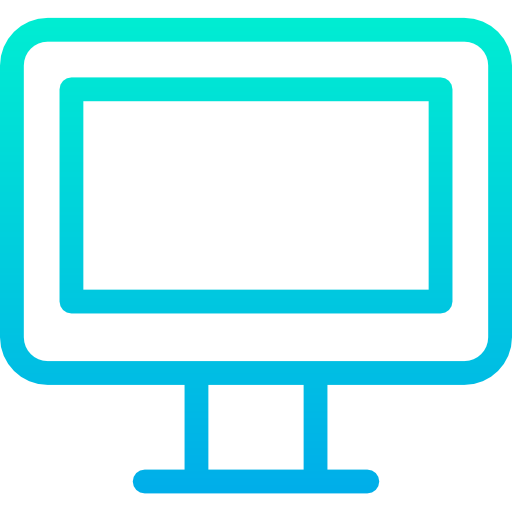 monitor Kiranshastry Gradient icon