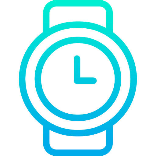 horloge Kiranshastry Gradient icoon