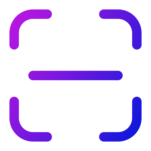 Штрих-код Generic gradient outline иконка