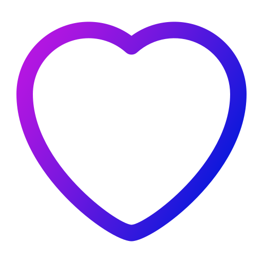 心臓 Generic gradient outline icon