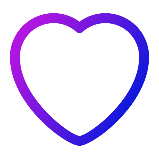 Heart Generic gradient outline icon