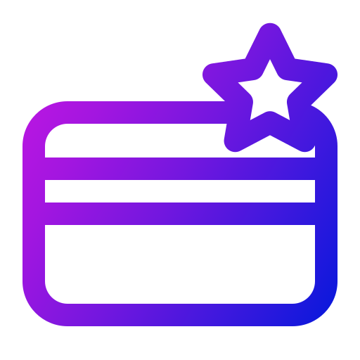 로열티 프로그램 Generic gradient outline icon