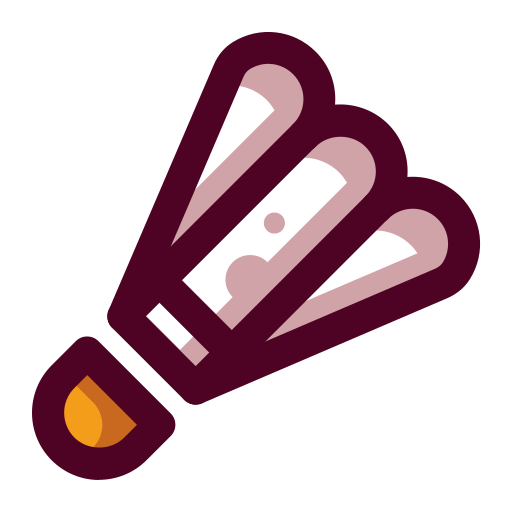Shuttlecock Generic color lineal-color icon