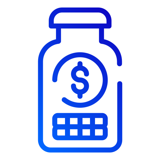 Savings Generic gradient outline icon