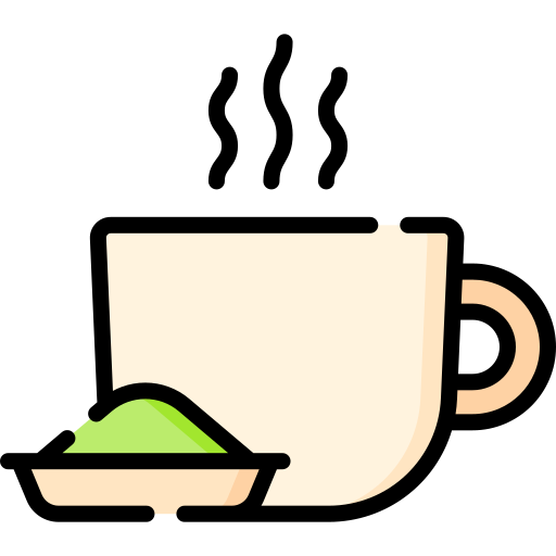 Matcha latte Special Lineal color icon