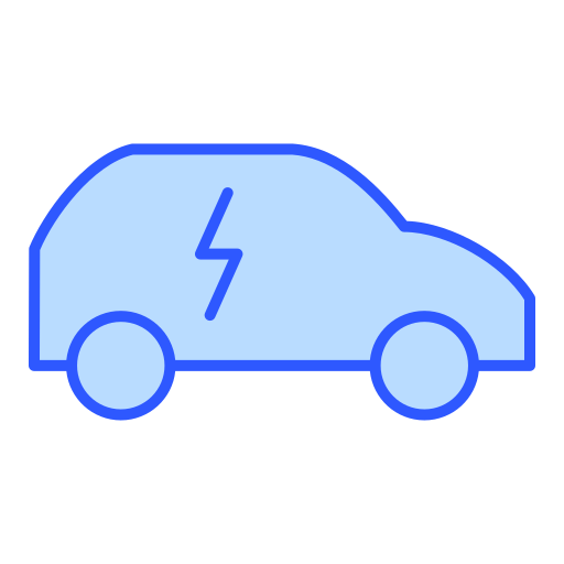 samochód elektryczny Generic color lineal-color ikona