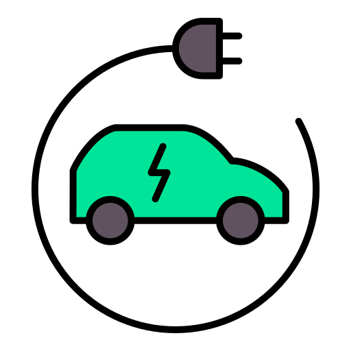 pojazd elektryczny Generic color lineal-color ikona
