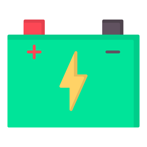 bateria Generic color fill ikona