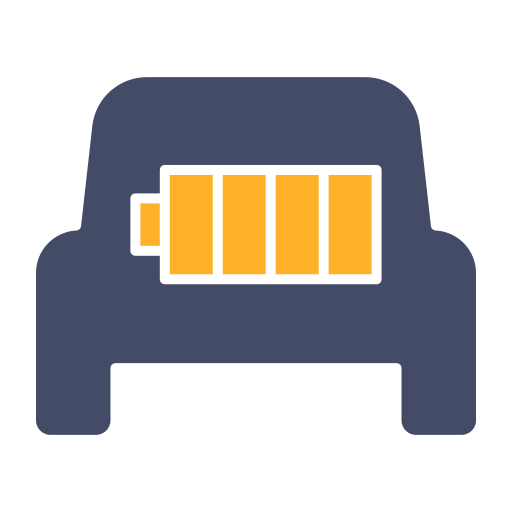 Battery bar Generic color fill icon