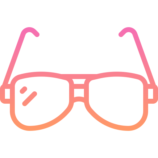 occhiali Generic gradient outline icona
