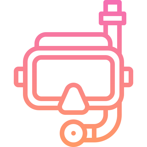 Snorkeling Generic gradient outline icon