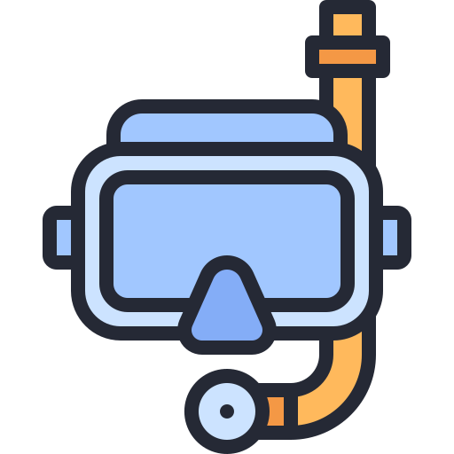 Snorkeling Generic color lineal-color icon