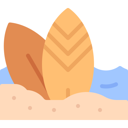 prancha de surf Generic color fill Ícone