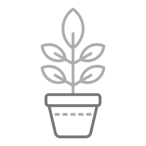 Горшок для растений Generic color outline иконка