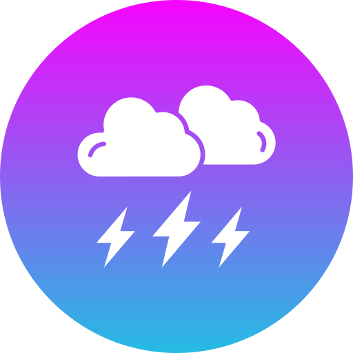 Thunder Generic gradient fill icon