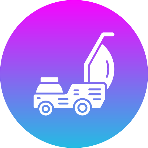 Lawn mower Generic gradient fill icon