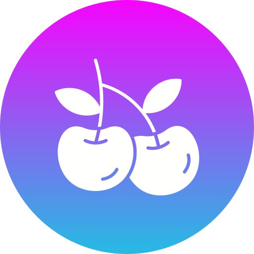 チェリー Generic gradient fill icon