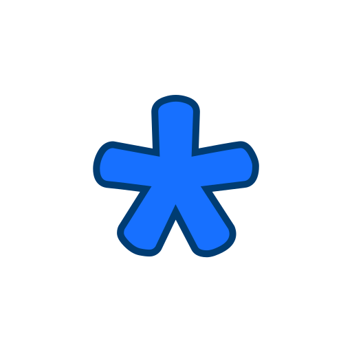 asterik Generic color lineal-color icon
