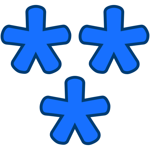 별표 Generic color lineal-color icon