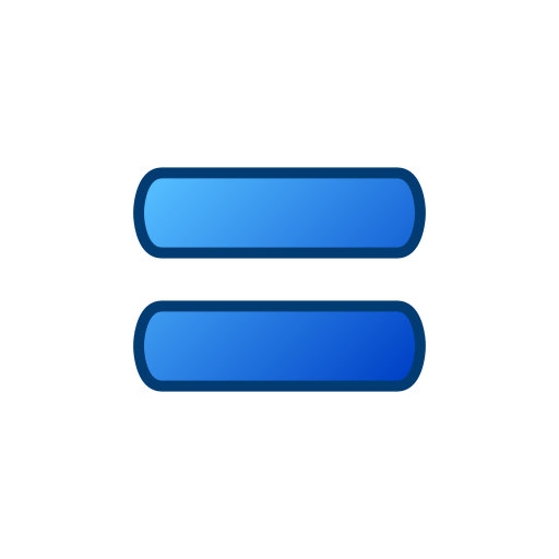 Equal Generic gradient lineal-color icon