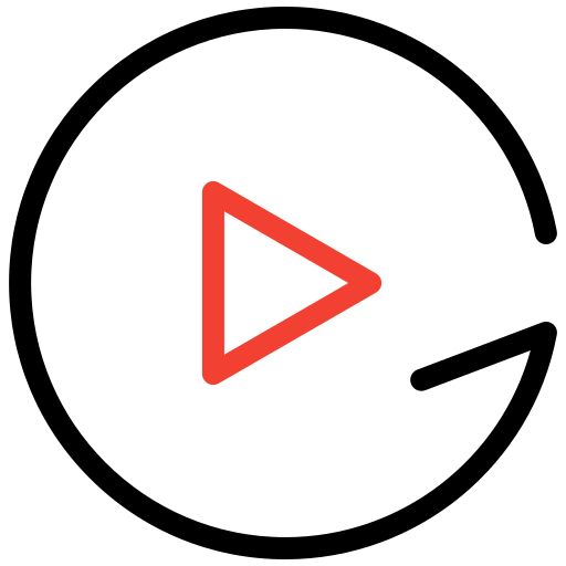 Playback Generic color outline icon
