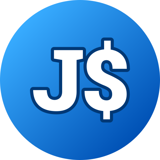 Jamaican dollar Generic gradient lineal-color icon