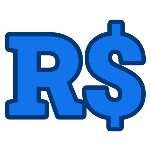 Brazilian real Generic color lineal-color icon