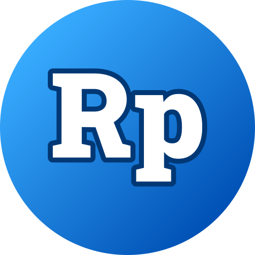 Rupiah Generic gradient lineal-color icon