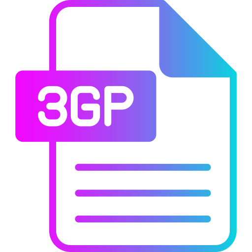 3 gp Generic gradient fill ikona