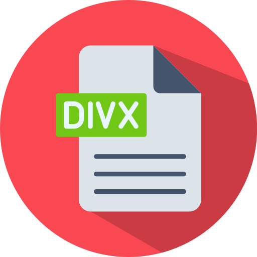 Divx Generic color fill icon