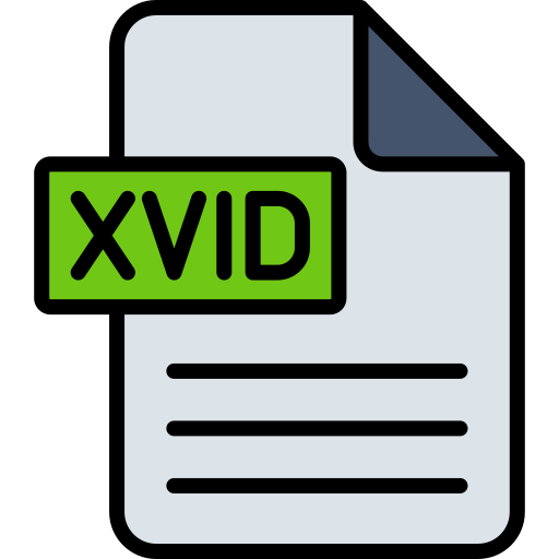 xvid Generic color lineal-color icon