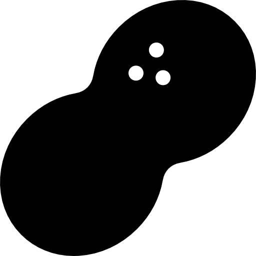 땅콩 Basic Rounded Filled icon