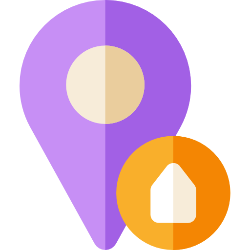 핀 Basic Rounded Flat icon