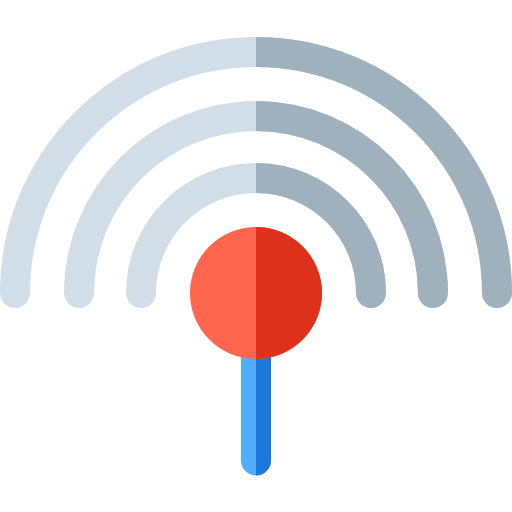 signaal Basic Rounded Flat icoon