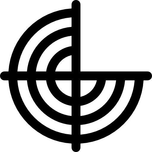 레이더 Basic Rounded Lineal icon