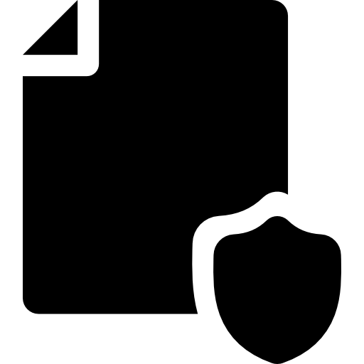 dateischutz Basic Rounded Filled icon