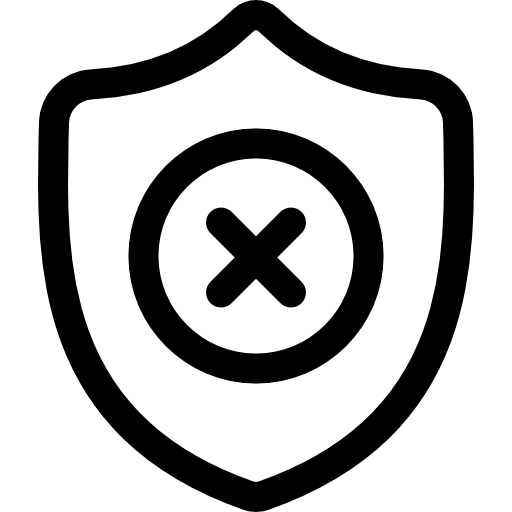 tarcza Basic Rounded Lineal ikona