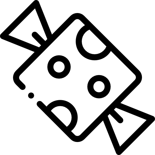 caramella Detailed Rounded Lineal icona