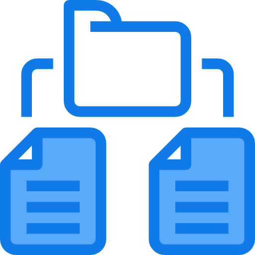 File sharing Justicon Blue icon