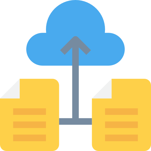 Cloud computing Justicon Flat icon
