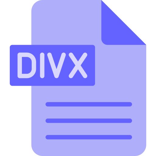 Divx Generic color fill icon