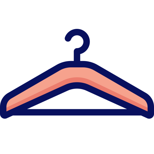 Clothes hanger Generic color lineal-color icon