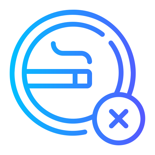 No smoking Generic gradient outline icon