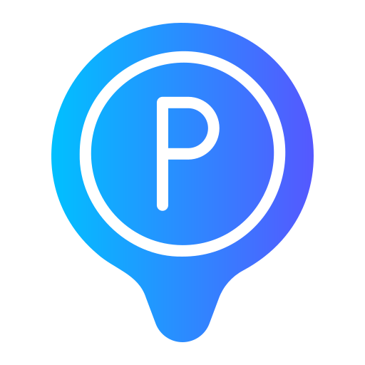 Parking area Generic gradient fill icon