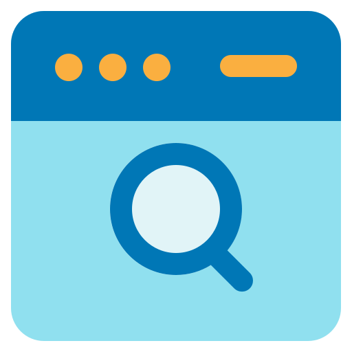 Web search Generic color lineal-color icon