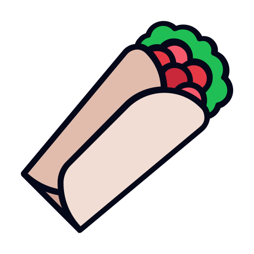 burrito Generic gradient lineal-color ikona