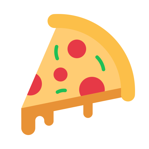 fetta di pizza Generic color fill icona