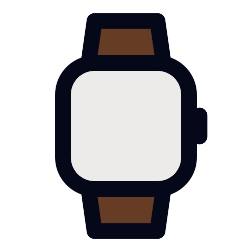 smartwatch Generic color lineal-color icon